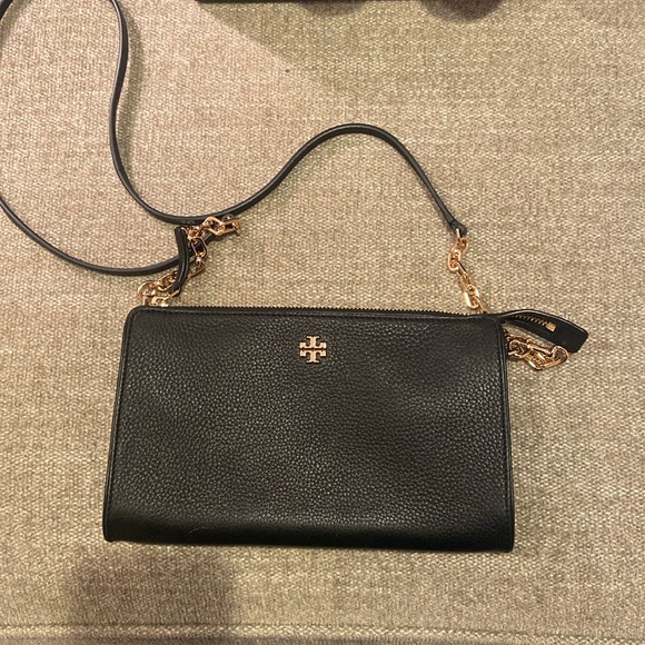 Tory Burch Carter Crossbody in Black - Picture 1 of 8